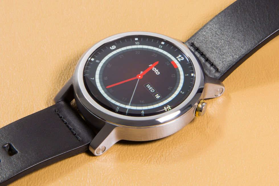 The gen-two Moto 360—a beautiful, compact design without much new tech