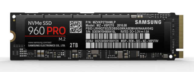 Samsung dévoile les SSD NVMe 960 Pro et 960 Evo M.2 ultra-rapides