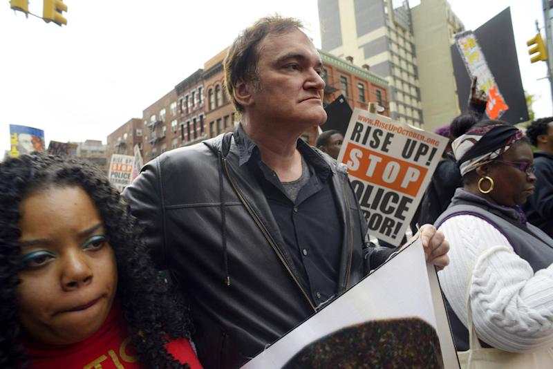 Tarantino says he won't be intimidated by police boycotts