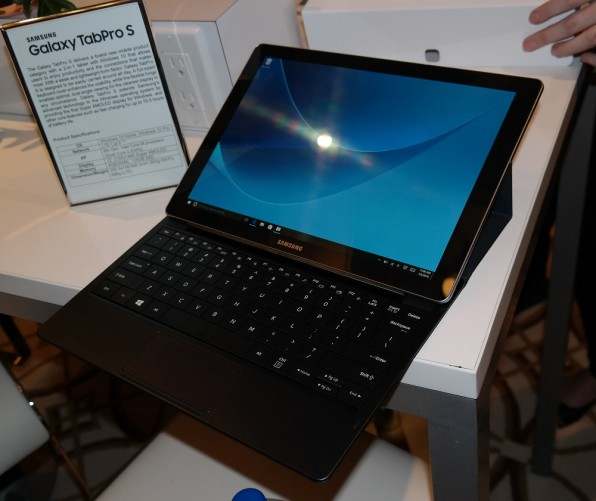 Samsung Galaxy TabPro S Hands On, An Android-less and ...