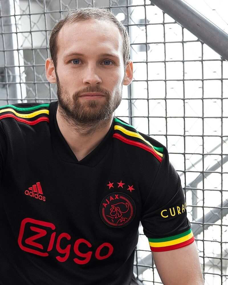 adidas Pay Homage to Bob Marley with Highly-Anticipated 2021/22 Ajax Third Shirt © Versus 2021 