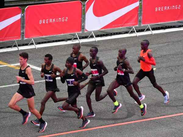 Olympic gold medalist Eliud Kipchoge explains how he was able to run a sub-2-hour marathon 