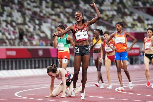 Allyson Felix Wins 10th Track Medal, Jamaican Women Win 4x100 Relay 