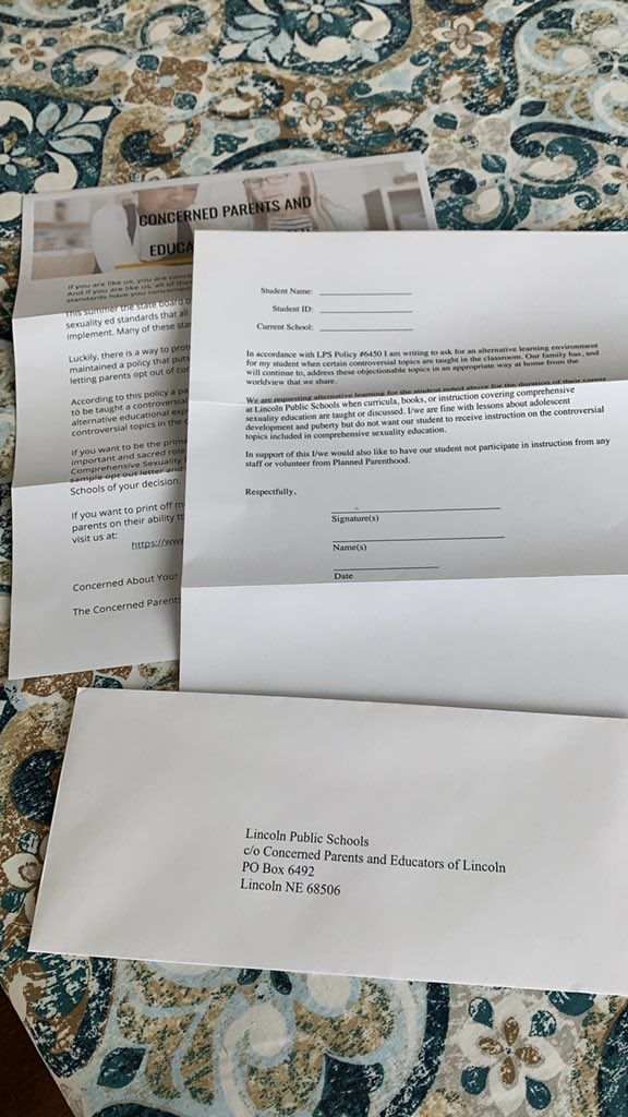 Concerns raised after sex education opt-out forms mailed to LPS parents 