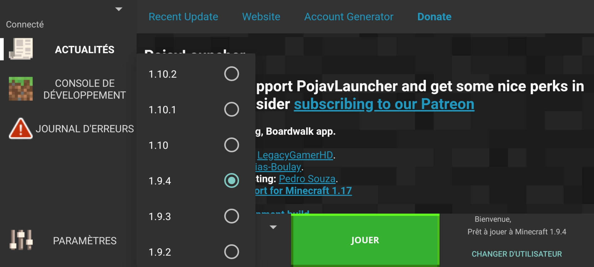 Jouez à Minecraft Java sur Android et iOS 