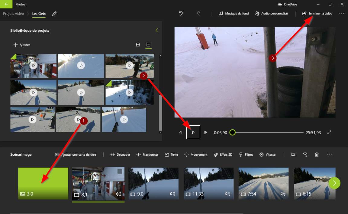 Windows 10 : comment monter une vidéo facilement avec l’application Photos 