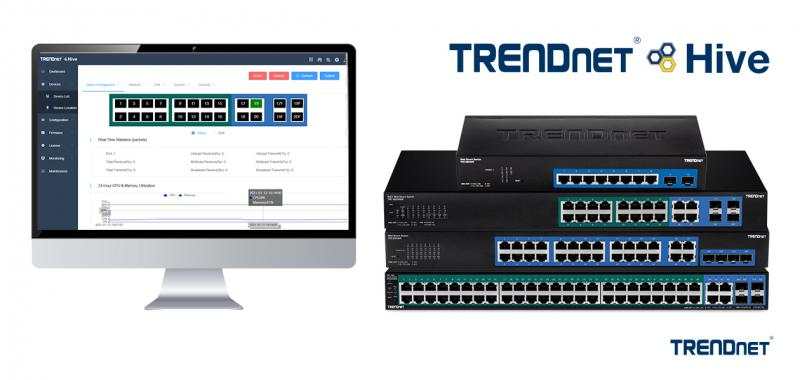 TRENDnet Introduces Hive, an Advanced Cloud Manager for Centralized and Remote Network Management 