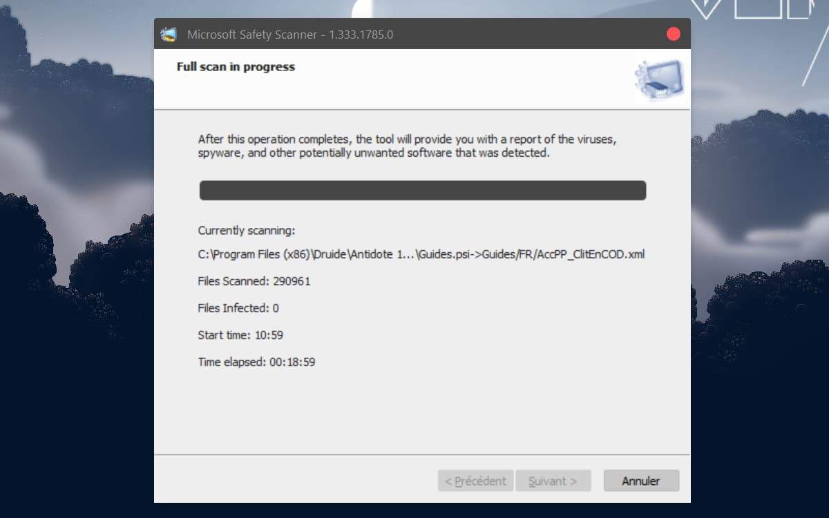 PhonAndroid Windows 10 : comment supprimer gratuitement tous les malwares avec Microsoft Safety Scanner 