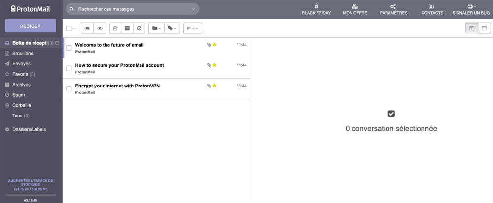 Avis ProtonMail (2021) : que vaut ce service de messagerie chiffrée ?