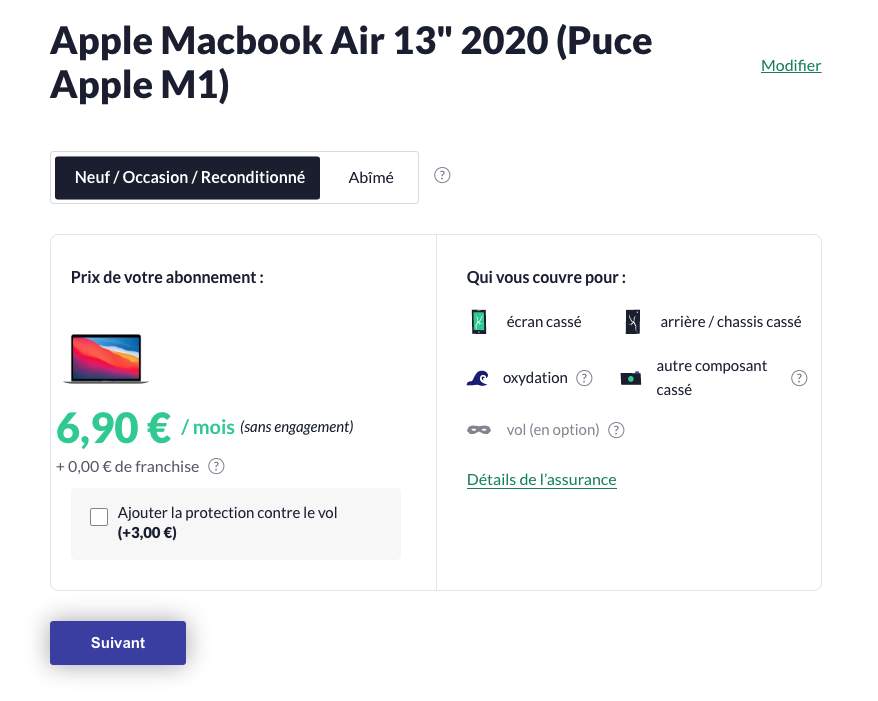 Assurance MacBook : Coverd est maintenant disponible pour les ordinateurs Apple dès 3,90 € 