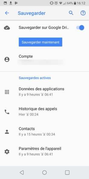 Android : comment sauvegarder ses données, photos, SMS et contacts 