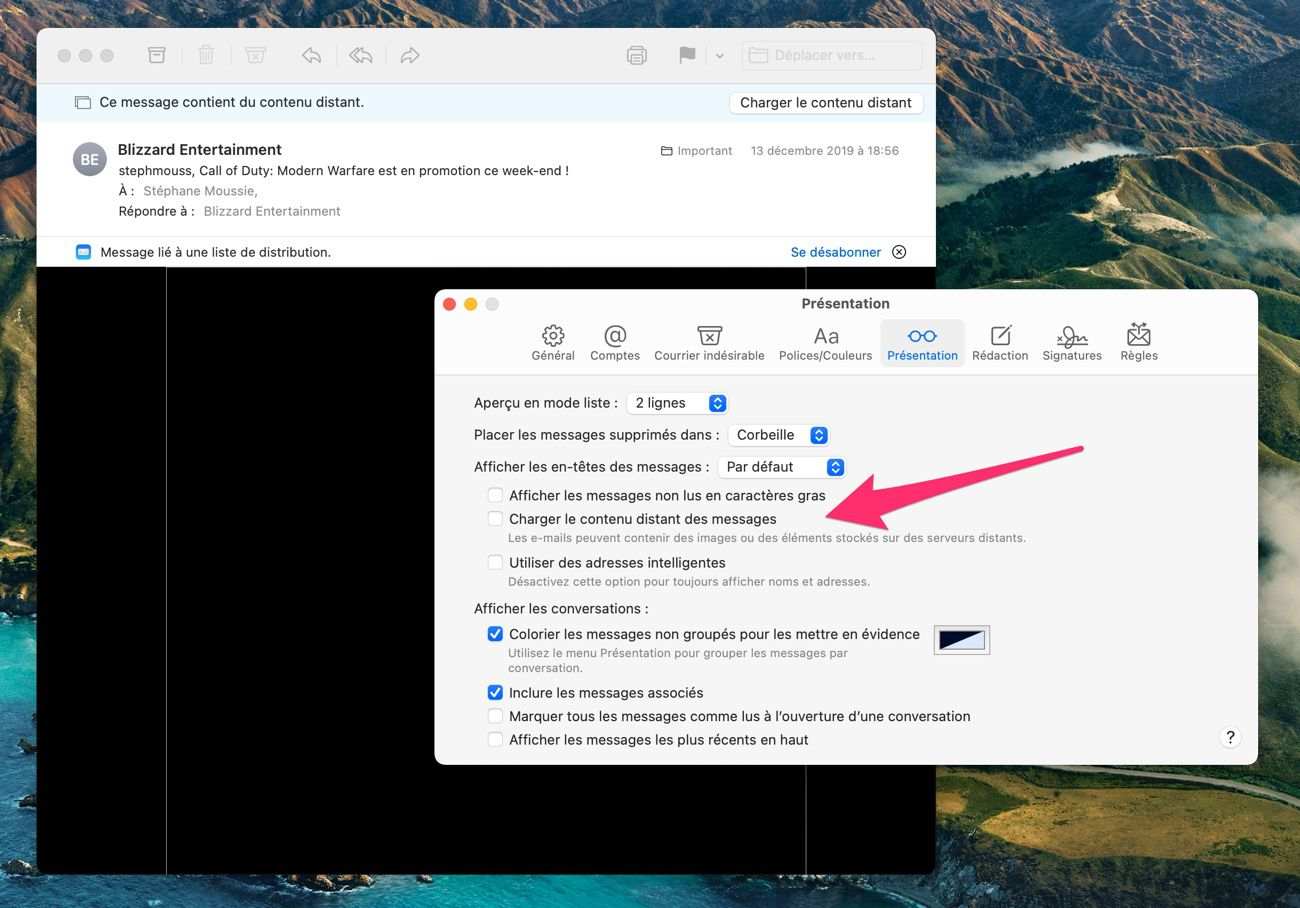 Mail : comment bloquer les pixels espions oubliés par Apple | MacGeneration 