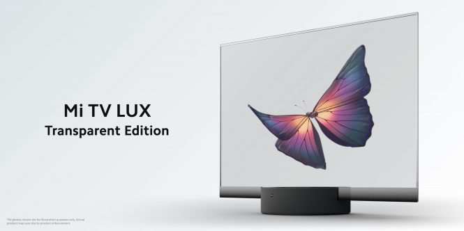 Xiaomi Mi TV LUX este primul televizor transparent comercial; Costă 6000 de euro 