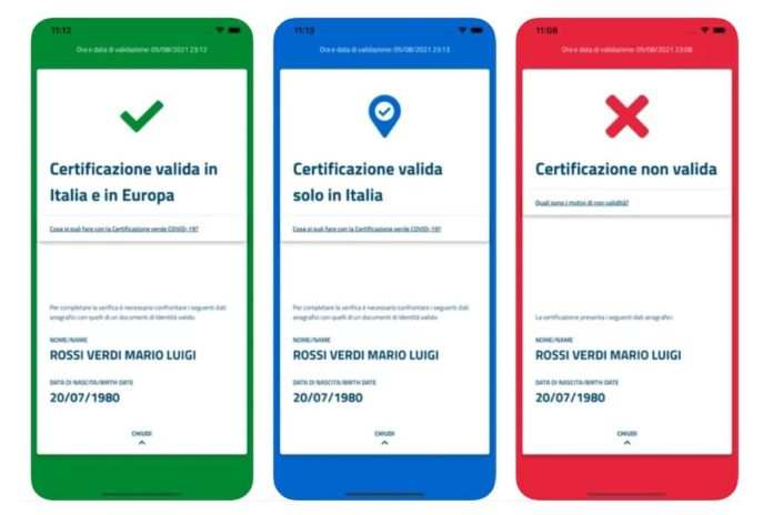 App per leggere il green pass: come fare la verifica del QR code e vedere se è valido 