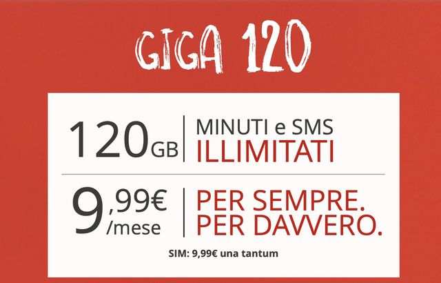 Offer change for Iliad: here's how to have 120 GB in 5G