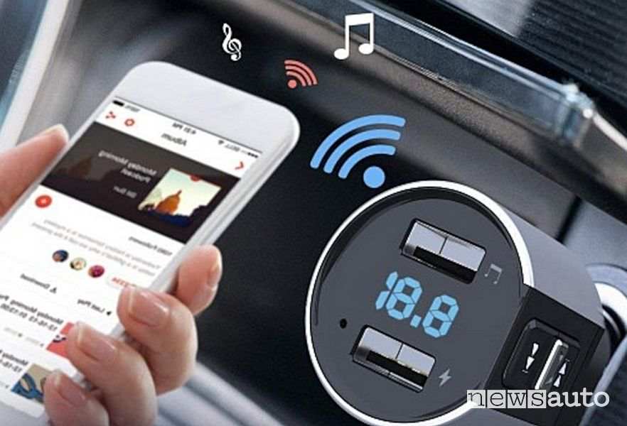 Come collegare il telefono o smartphone Bluetooth all’auto 