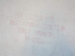Dev-Genç Made Wall Writings About Detentions in Hatay! 