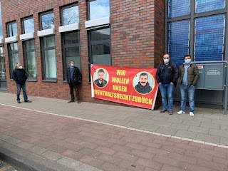 Dortmund We Want Justice Committee: We Visited the Tent of the Resistance 