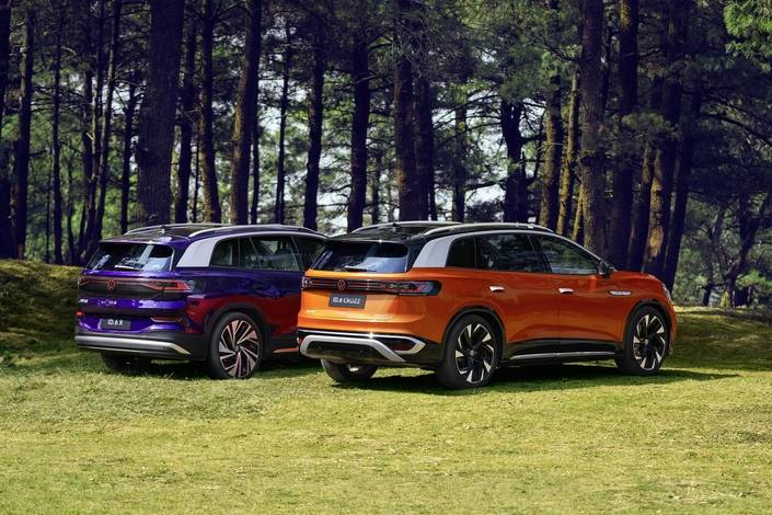 Volkswagen dévoile l'ID.6, un SUV électrique 7 places - Salon de Shanghai 2021 