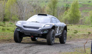 Prince William tests the electric rally-cross