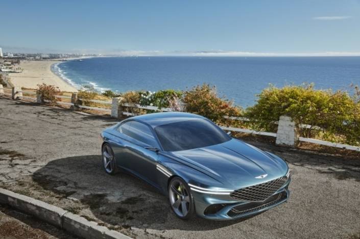 Genesis, la branche luxe de Hyundai, dévoile un concept de coupé électrique 