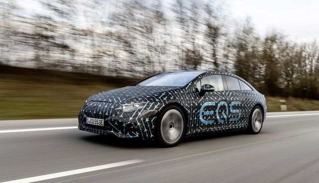 Mercedes EQS (2021) : les détails techniques de la limousine électrique 