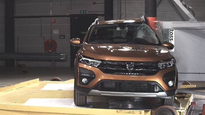 Nouvelle Dacia Sandero : 2 étoiles seulement au crash-test Euro NCAP 