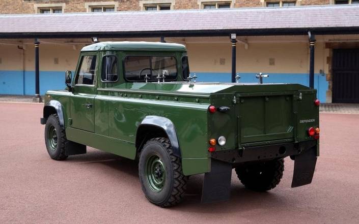 Un Land Rover Defender pour le dernier voyage du prince Philip 