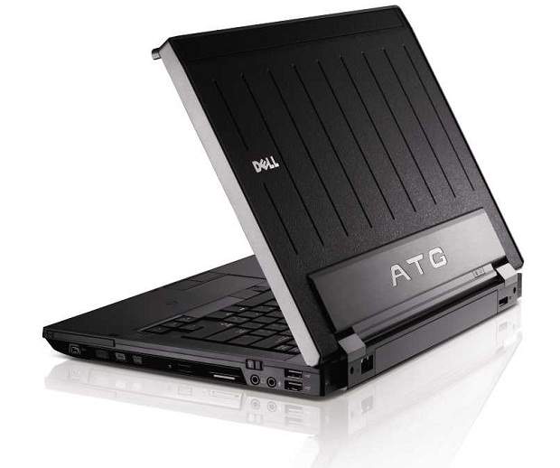 The Dell Latitude E6410 ATG has attitude