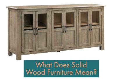Qu'est-ce qu'un meuble en bois massif ? Connaître ses avantages et ses inconvénients 
