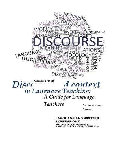 Discourse language 