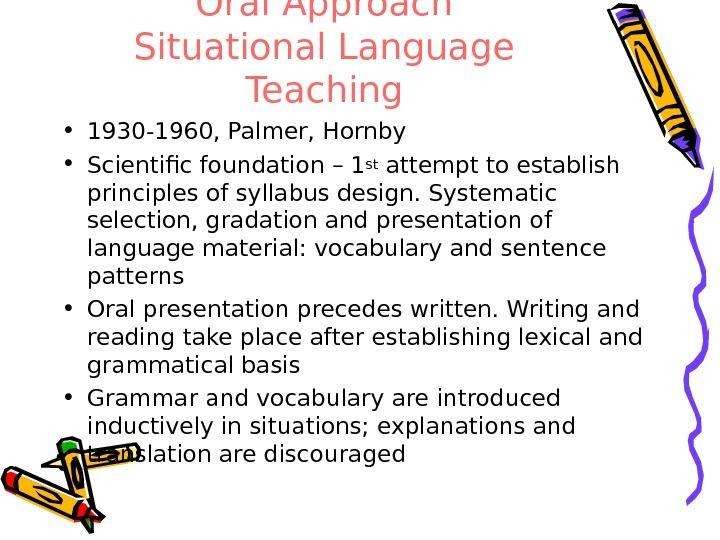 Situational teaching