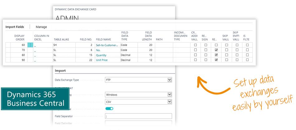 Dynamic data exchange