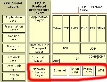 Network interface layer
