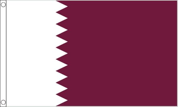 Qatar flag