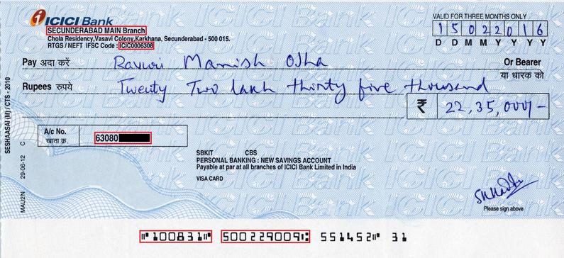 Cheque 