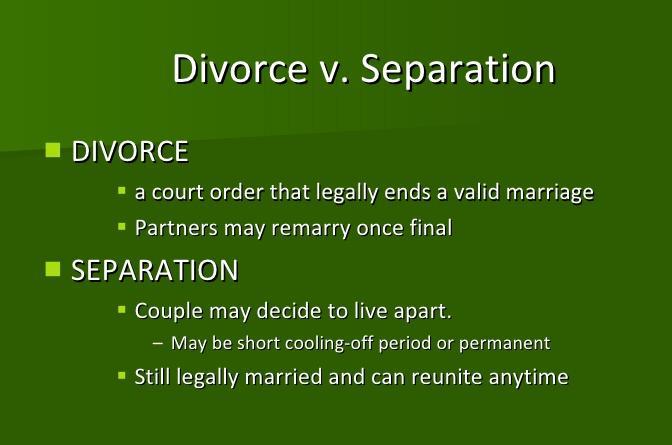 Separation difference