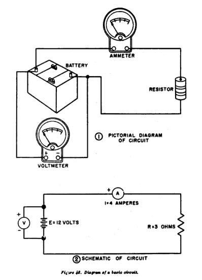 Electrical schematic diagram