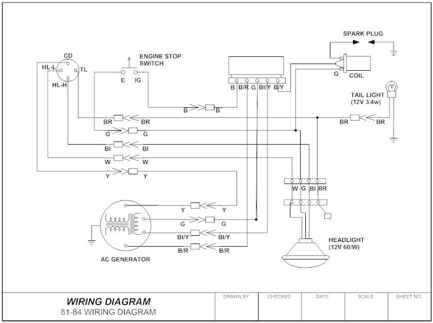 Electrical schematic diagram 