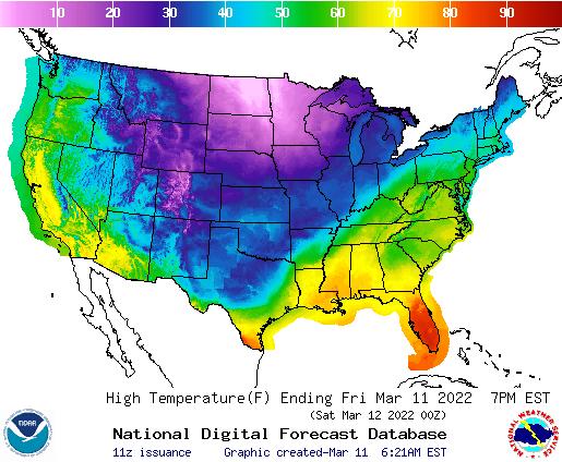 Weather map 