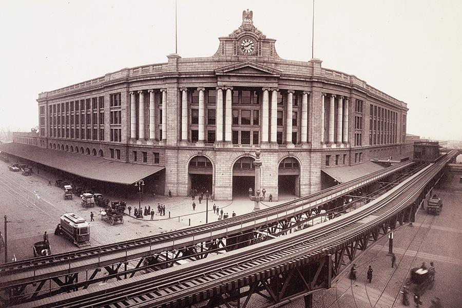 Train South Station Station 