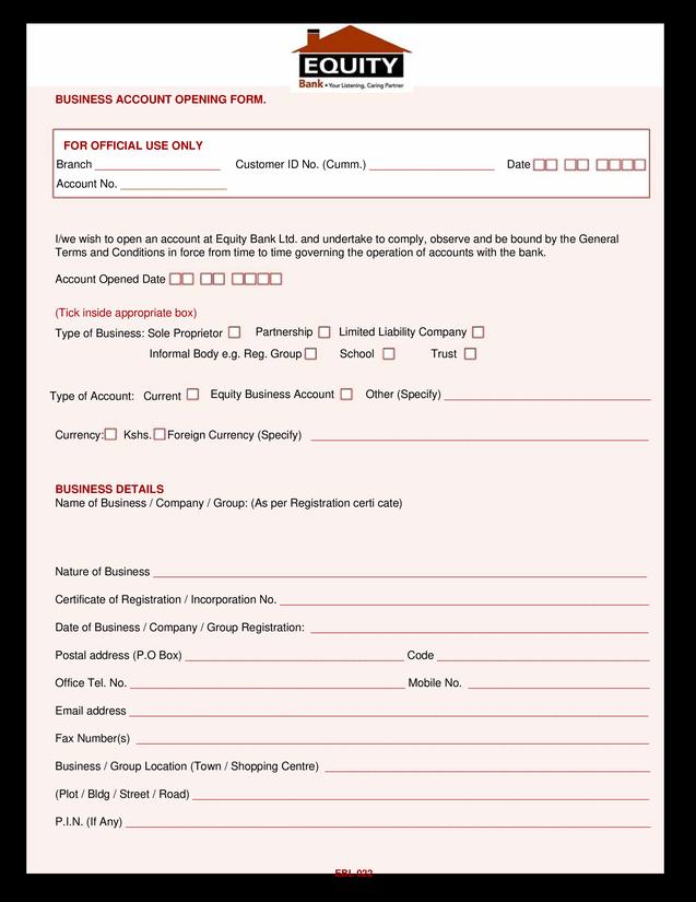 Summary accounting certificate accounting form