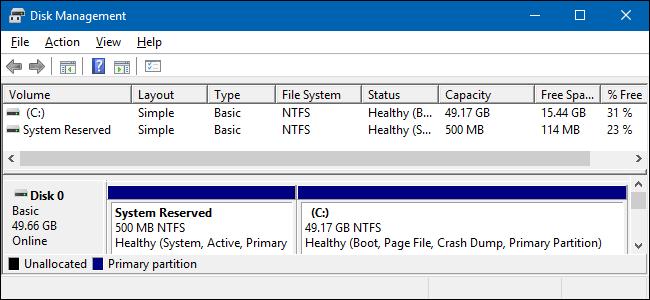 System partition