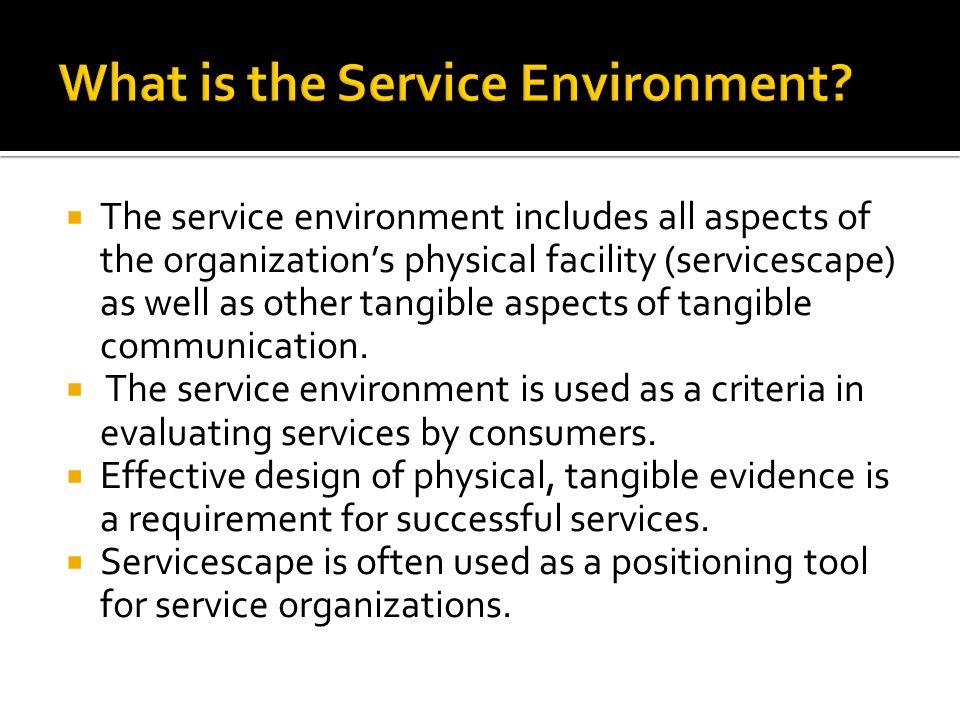 Service environment 