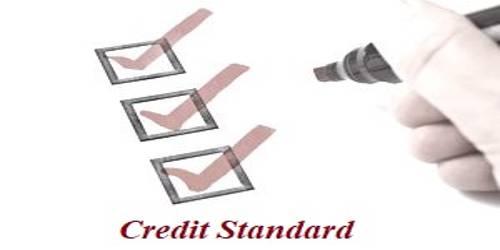 Credit standard