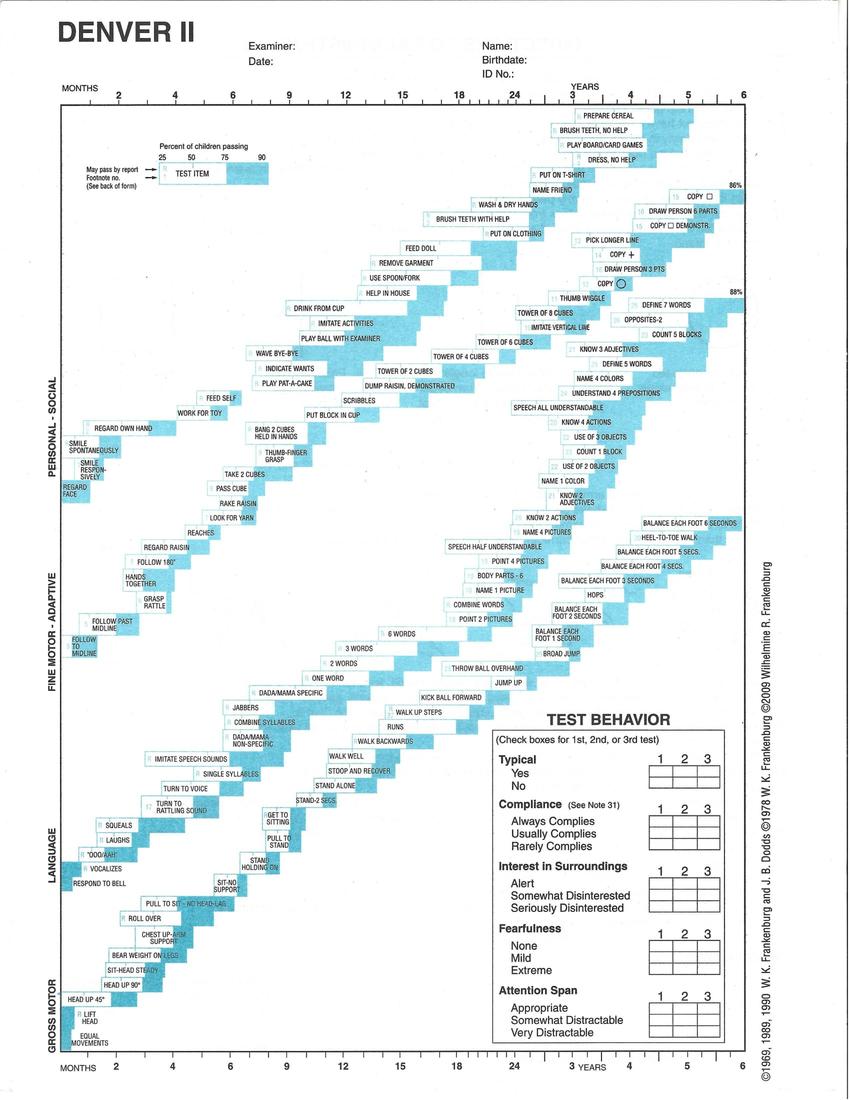 Denver Development Screening Test