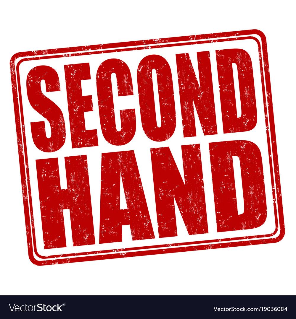 second hand 