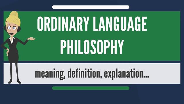 Daily language philosophy