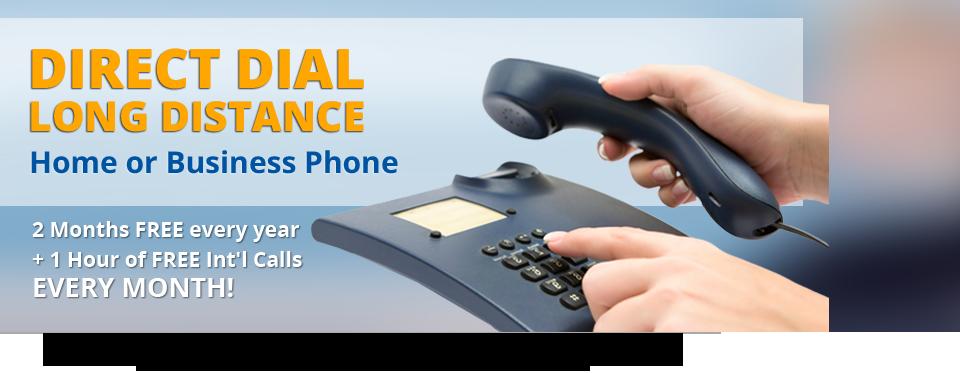 Domestic long-distance telephone business