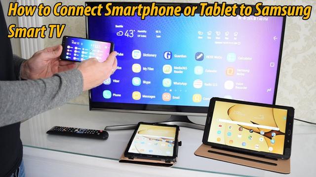 How to Connect a Samsung Phone to a Samsung TV